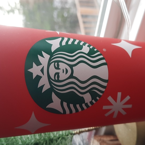 Starbucks 25th anniversary Christmas hot beverage Reusable Cup with lid 16 fl oz - Picture 2 of 6